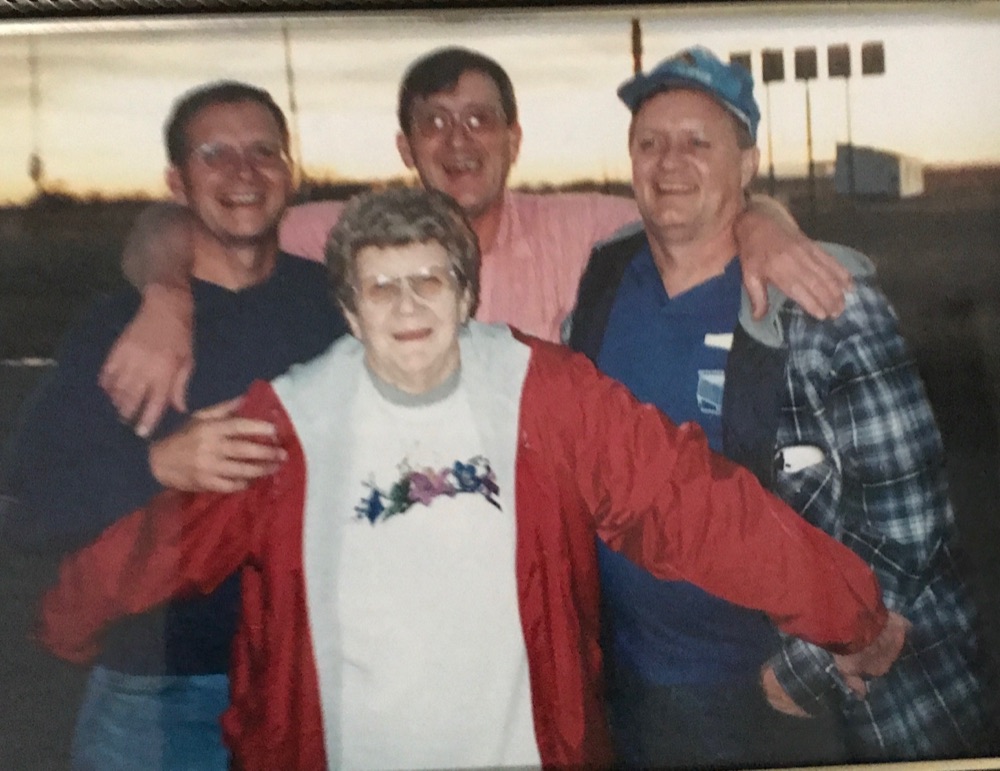 The Michel family, who have run Butcher Block Cafe since 1979.